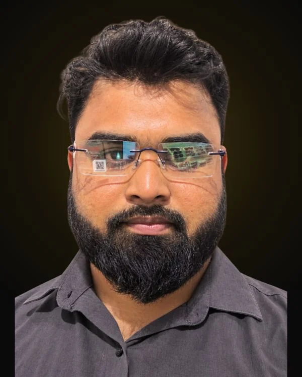 Md Adil Akhtar, mathematics teacher at AIFM EDUCATION